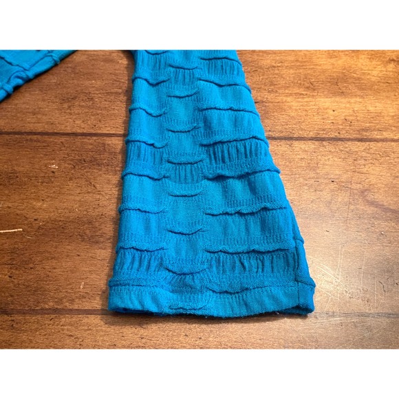 Dana Bachman Stylish Knit Top Turquise Womens Large 0,0,1:A-0015 - Picture 4 of 8